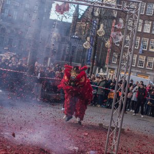 Vuurwerk Amsterdam 02-01-2025