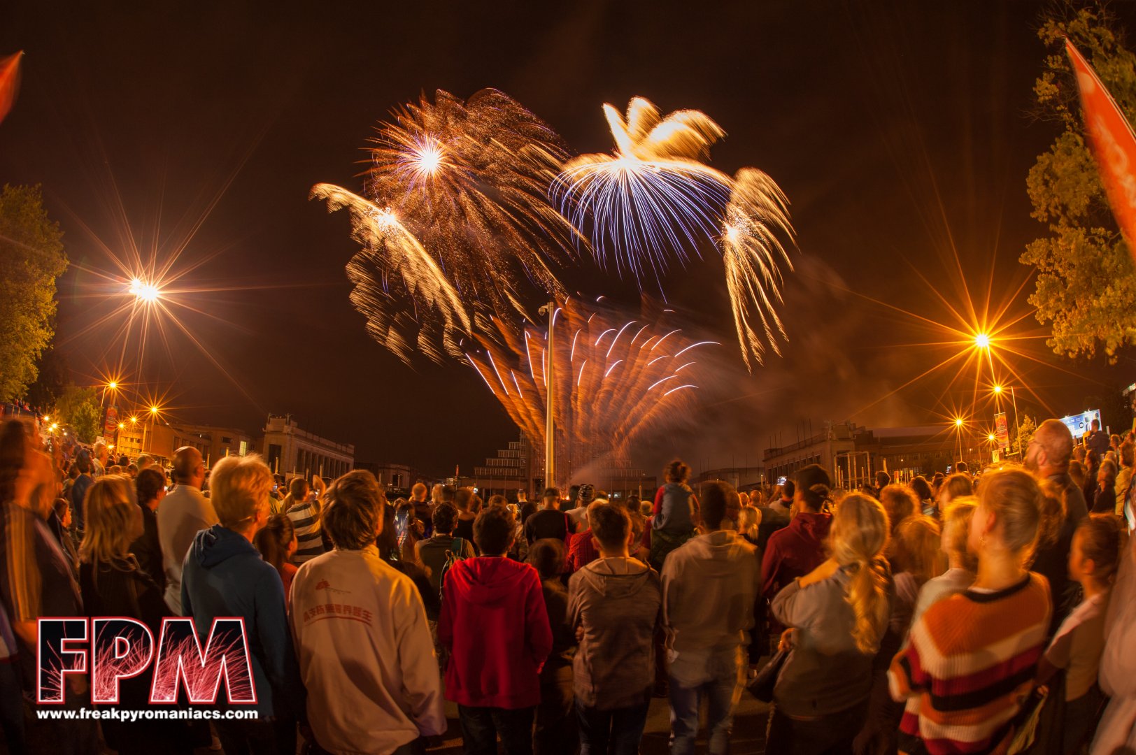 09-08-2019 - Brussel , Les Feux de Laeken - Vuurwerk in Laken