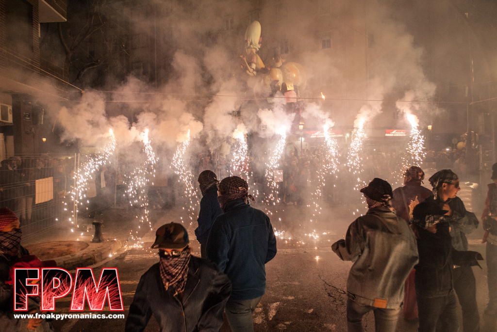 14-03-2018 - Correfoc Falla Montolivet - Cra. de L'Orient