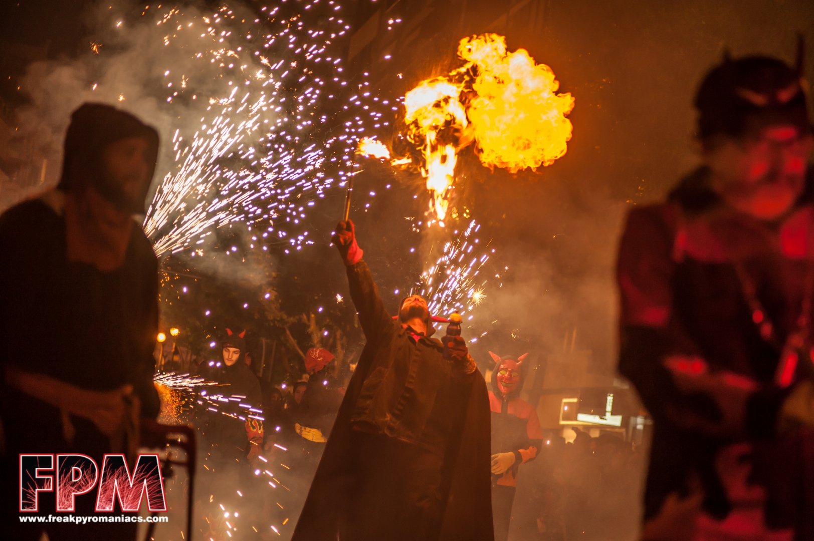 Correfoc Fallas de Valencia 2019