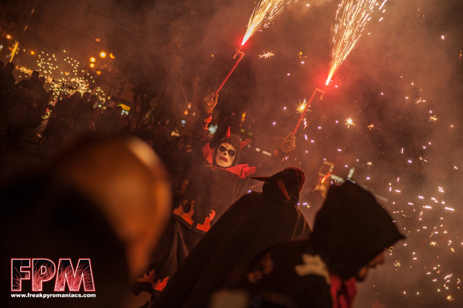 Correfoc Fallas de Valencia 2019