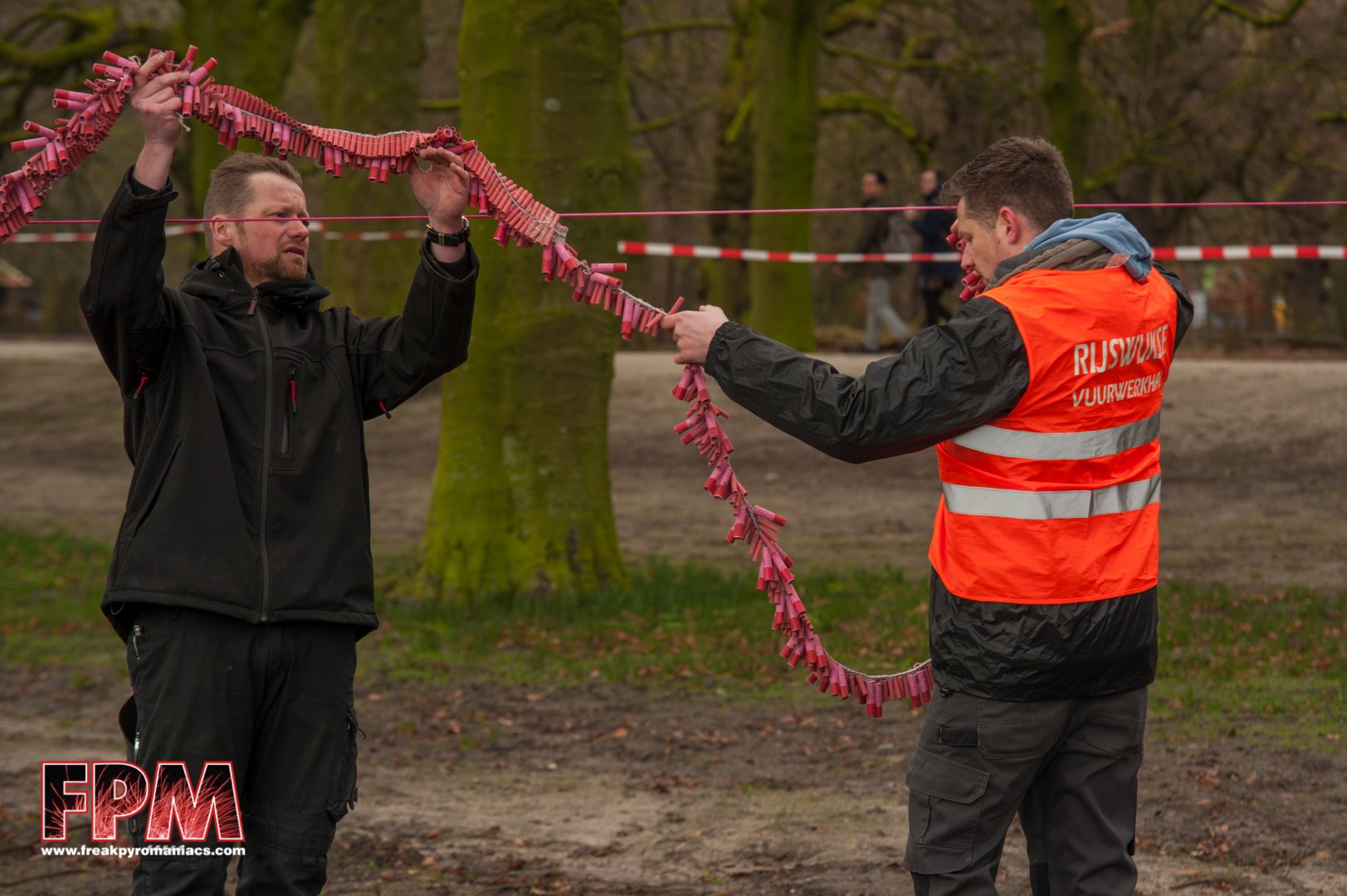 demonstratie vuurwerk federatie - 04-02-2020