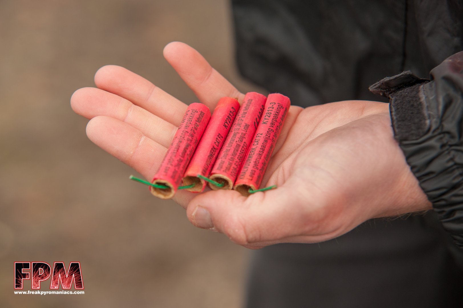 demonstratie vuurwerk federatie - 04-02-2020