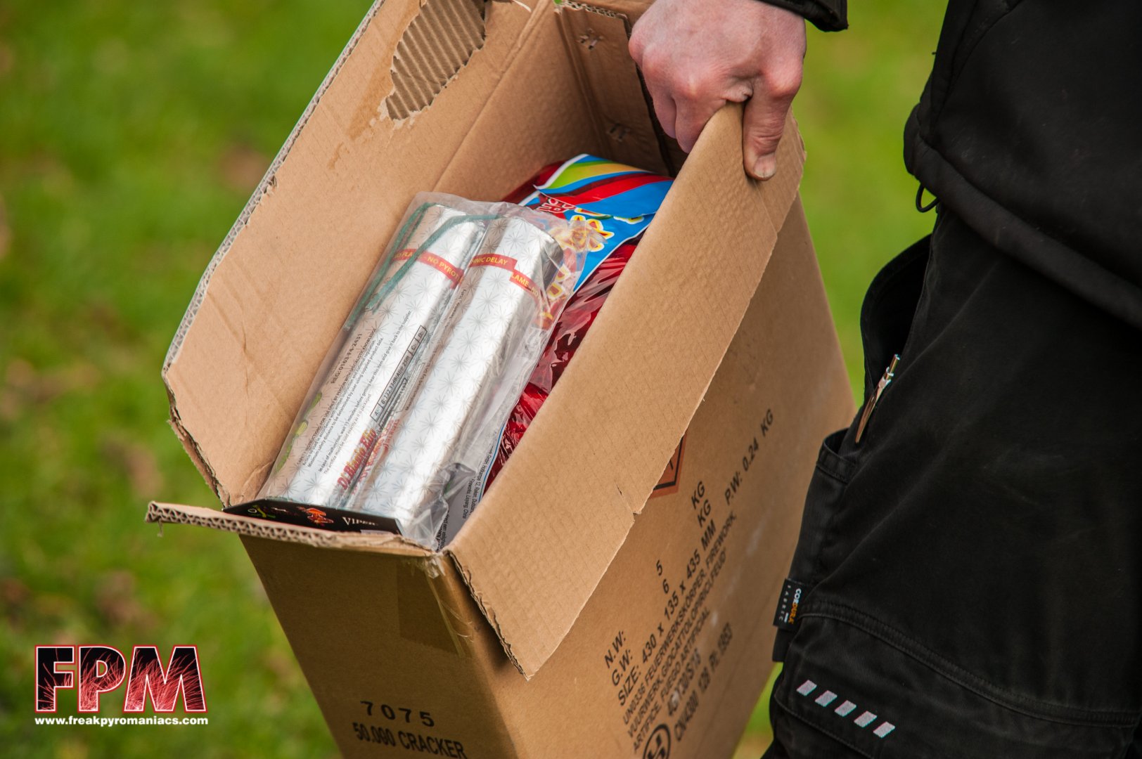 demonstratie vuurwerk federatie - 04-02-2020