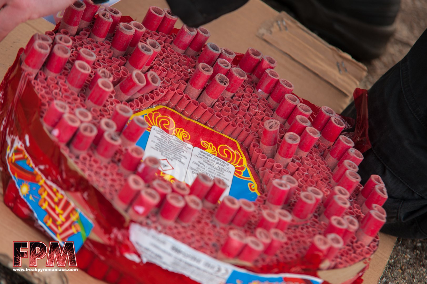 demonstratie vuurwerk federatie - 04-02-2020