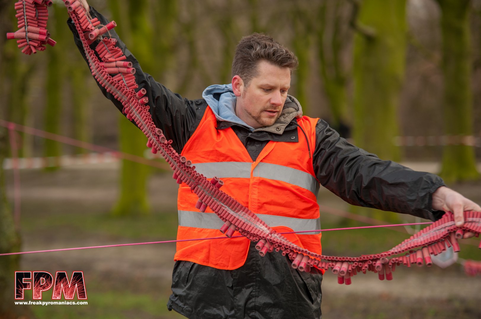 demonstratie vuurwerk federatie - 04-02-2020