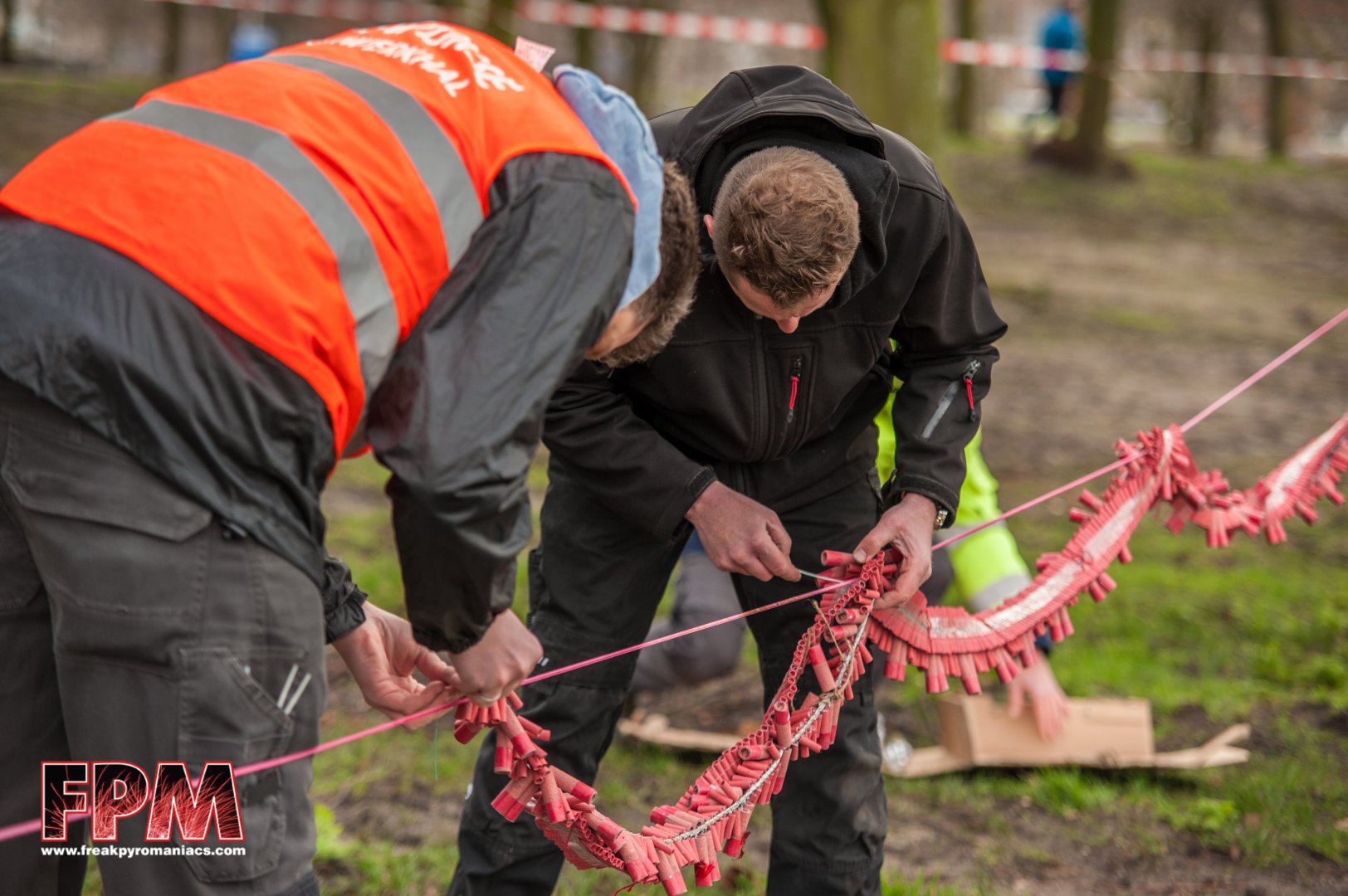 demonstratie vuurwerk federatie - 04-02-2020