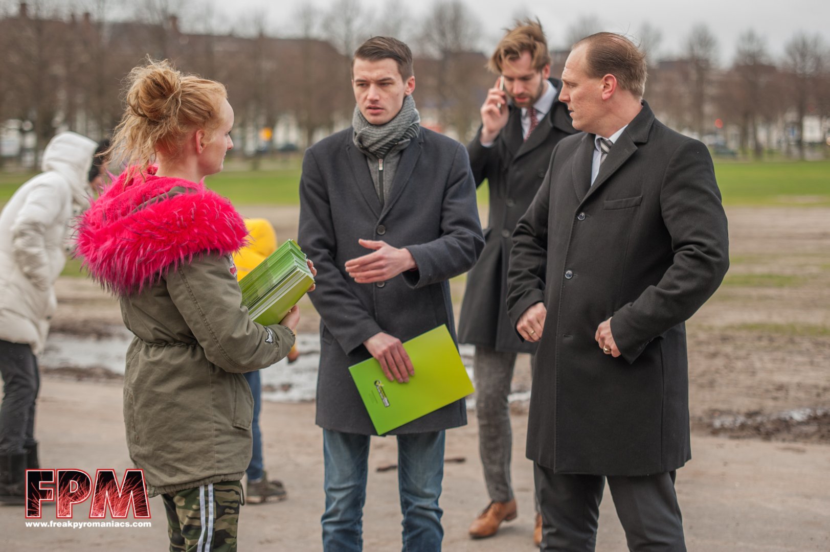 demonstratie vuurwerk federatie - 04-02-2020