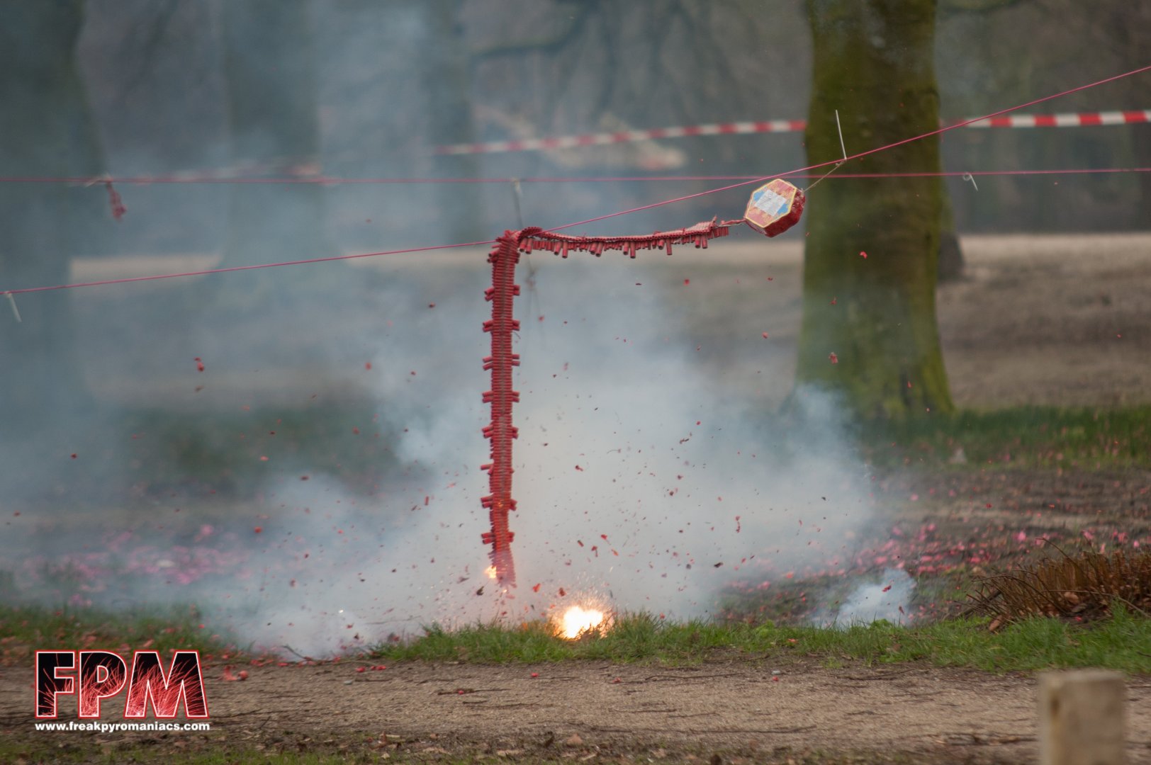 demonstratie vuurwerk federatie - 04-02-2020