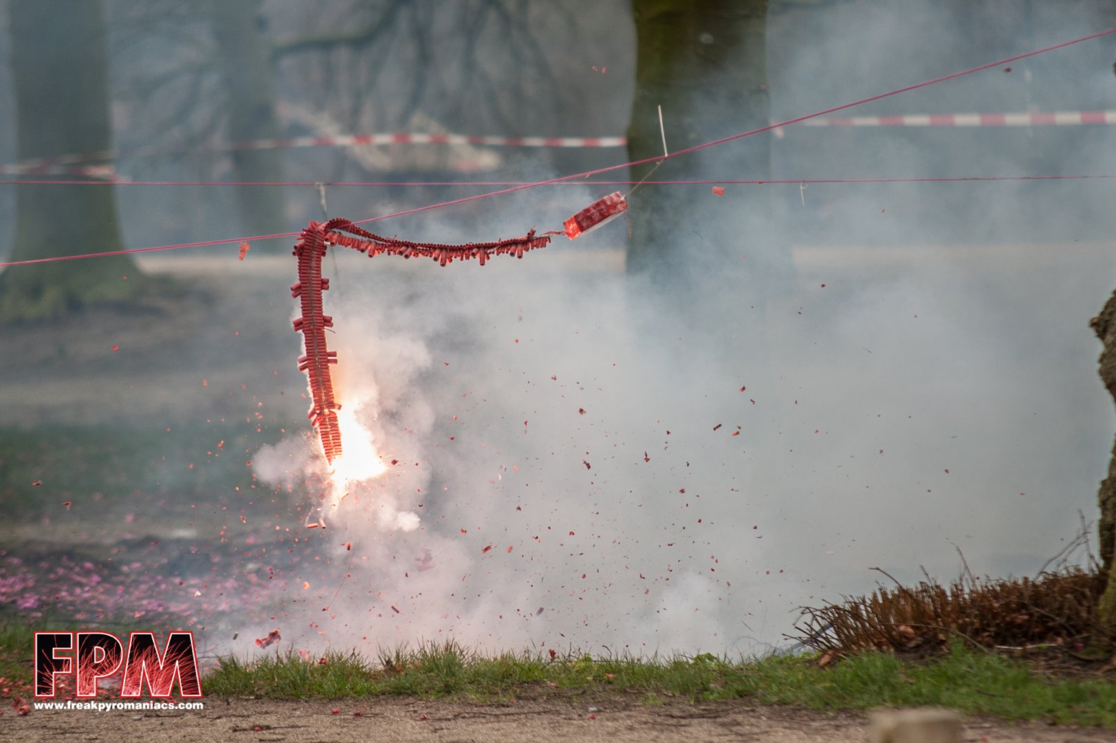 demonstratie vuurwerk federatie - 04-02-2020