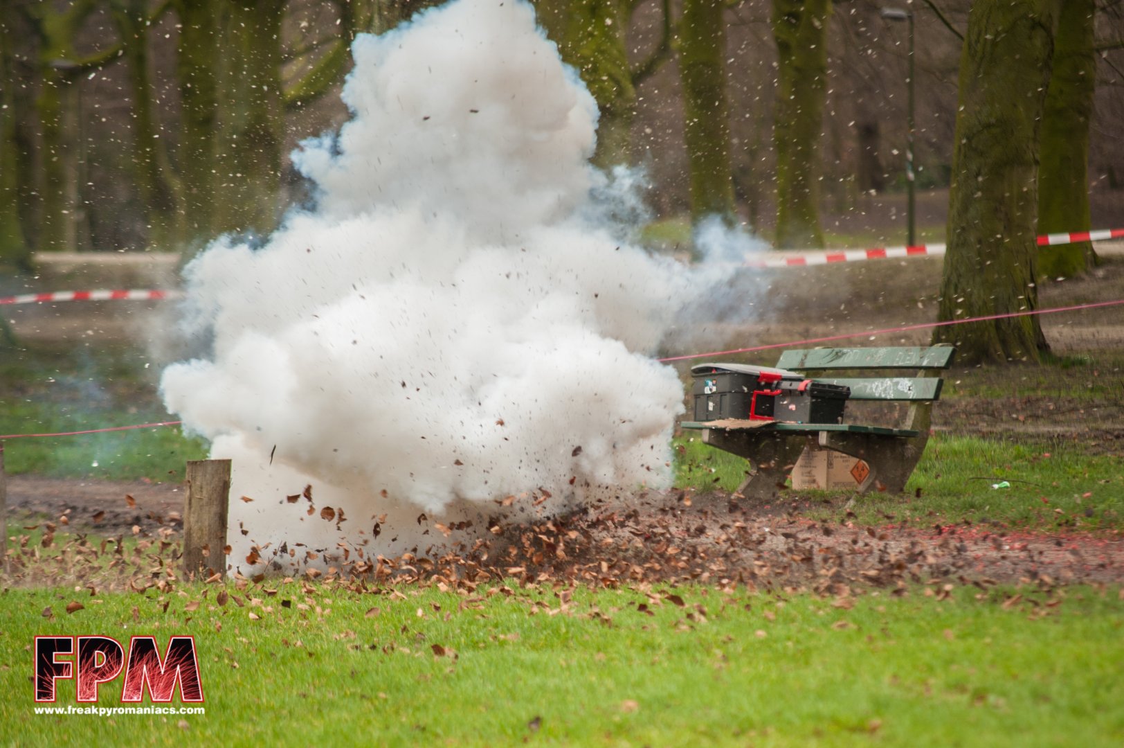 demonstratie vuurwerk federatie - 04-02-2020