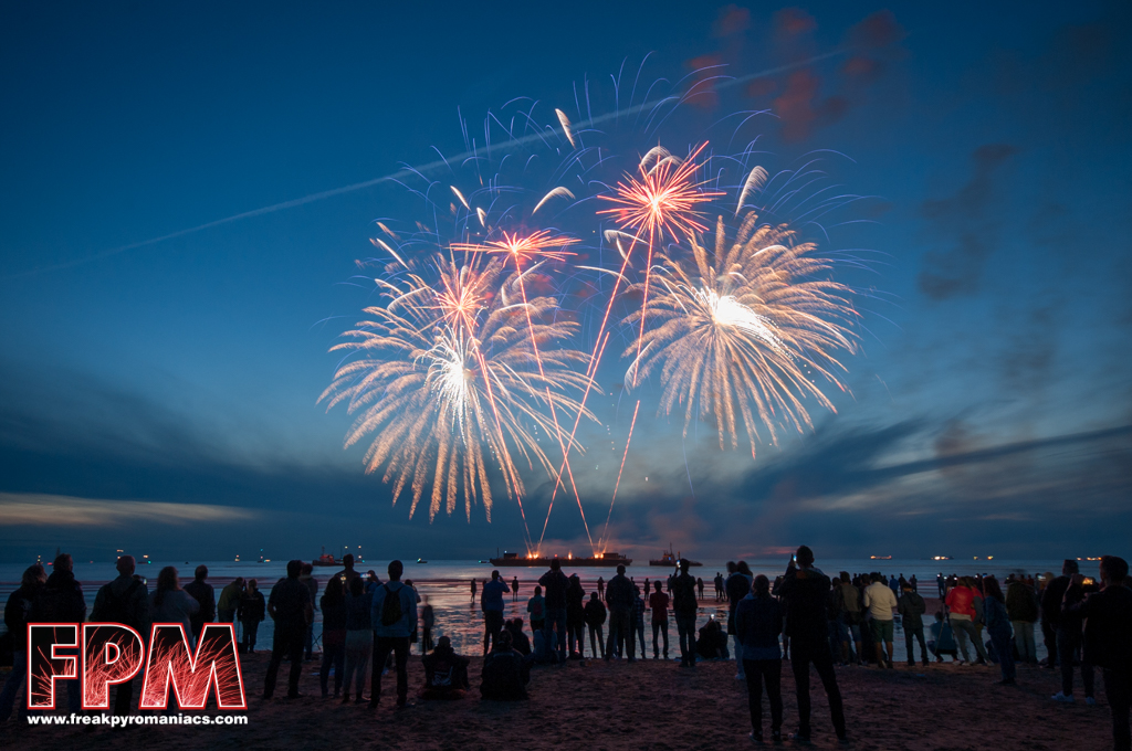 Internationaal vuurwerkfestival Scheveningen - 11-08-2018