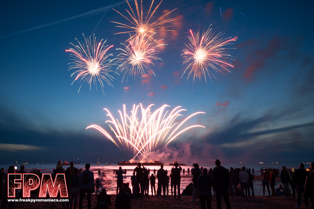 Internationaal vuurwerkfestival Scheveningen - 11-08-2018
