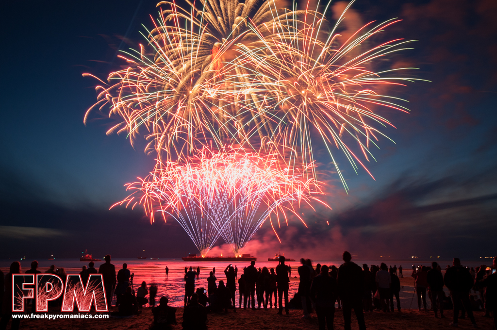 Internationaal vuurwerkfestival Scheveningen - 11-08-2018