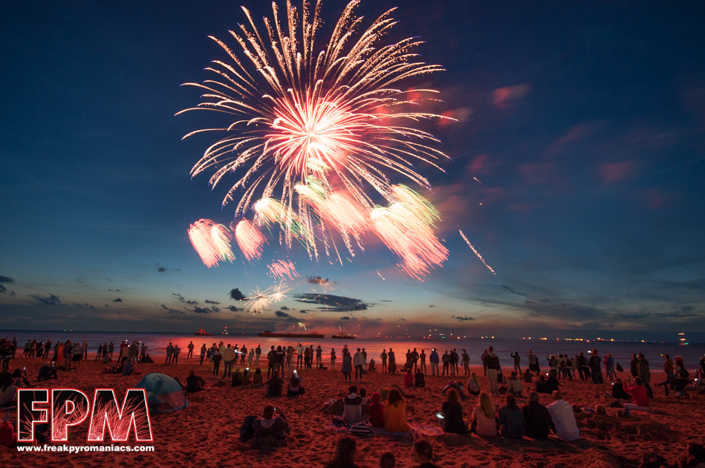 Internationaal vuurwerkfestival Scheveningen - 17-08-2018