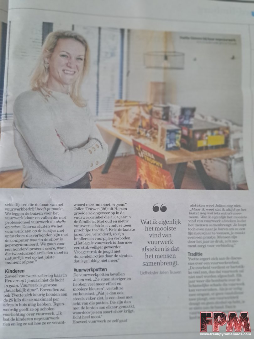 Krantenartikel interview