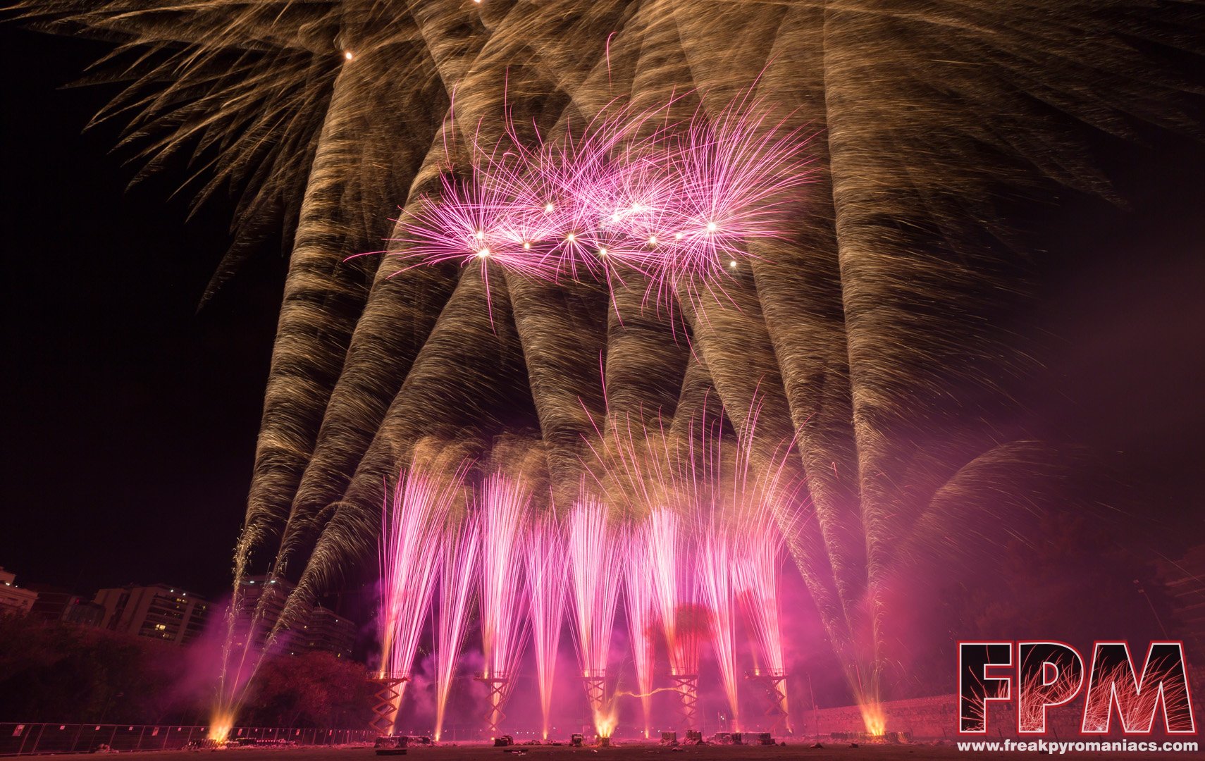 Nit del Foc pirotecnia Marti