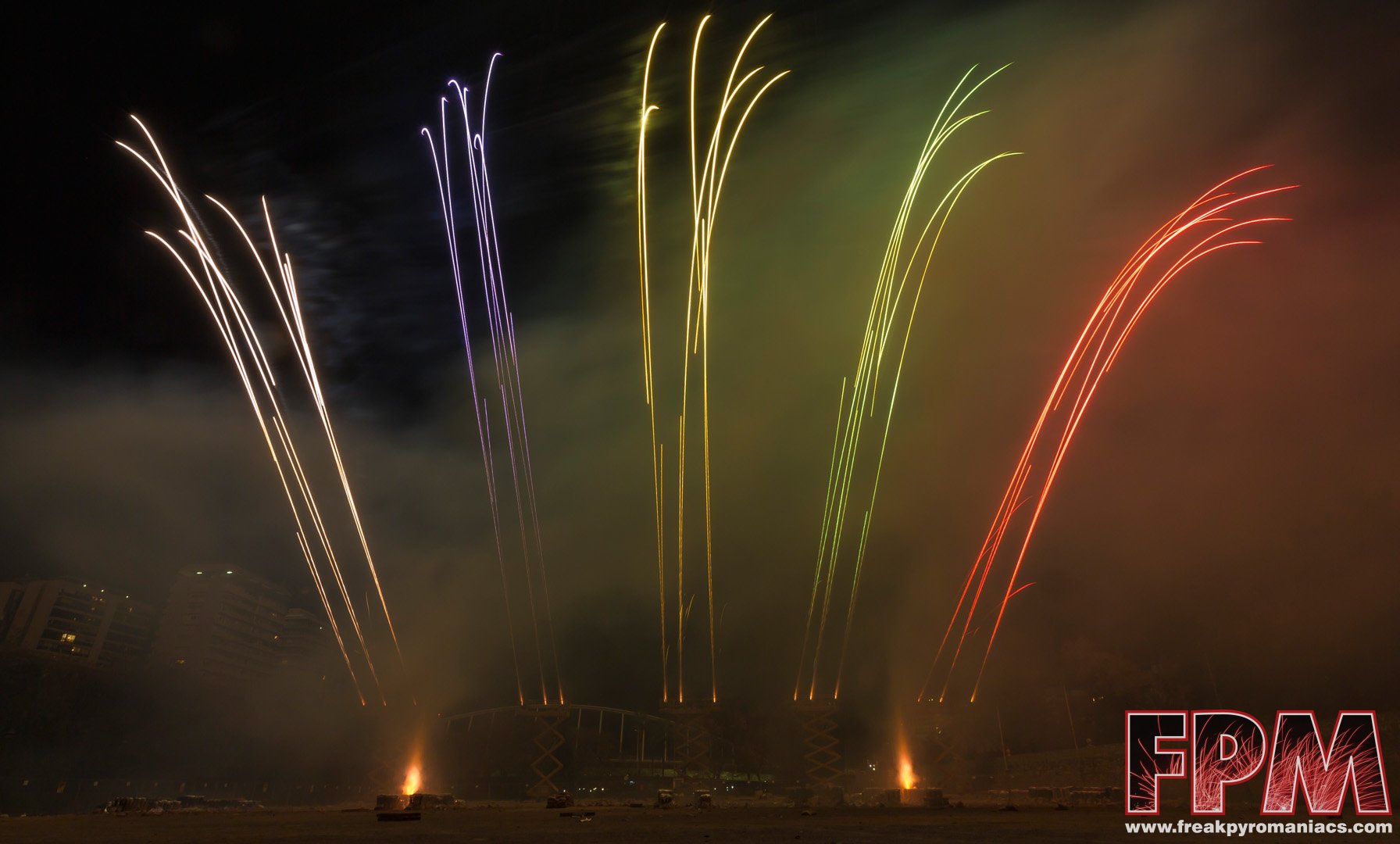 Nit del Foc pirotecnia Marti