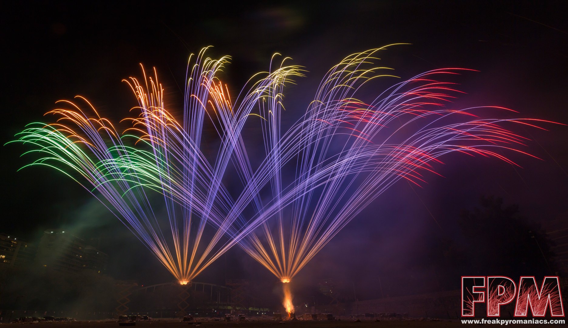 Nit del Foc pirotecnia Marti