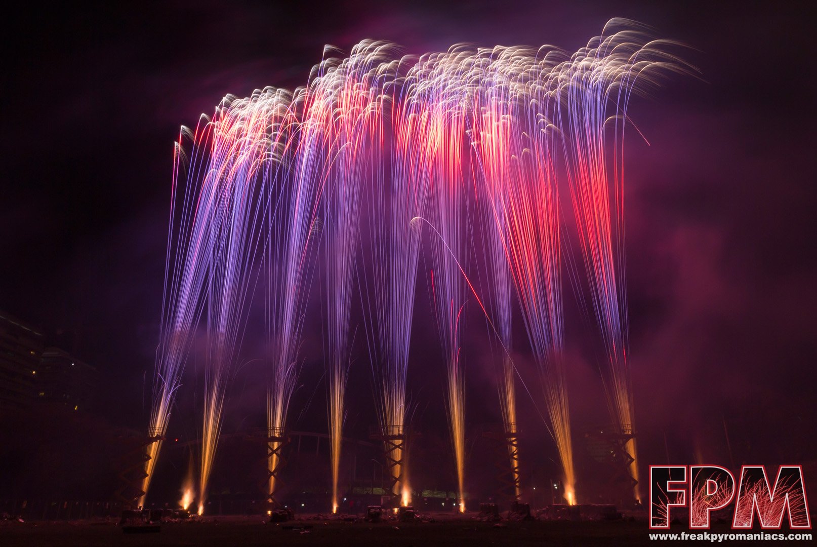 Nit del Foc pirotecnia Marti