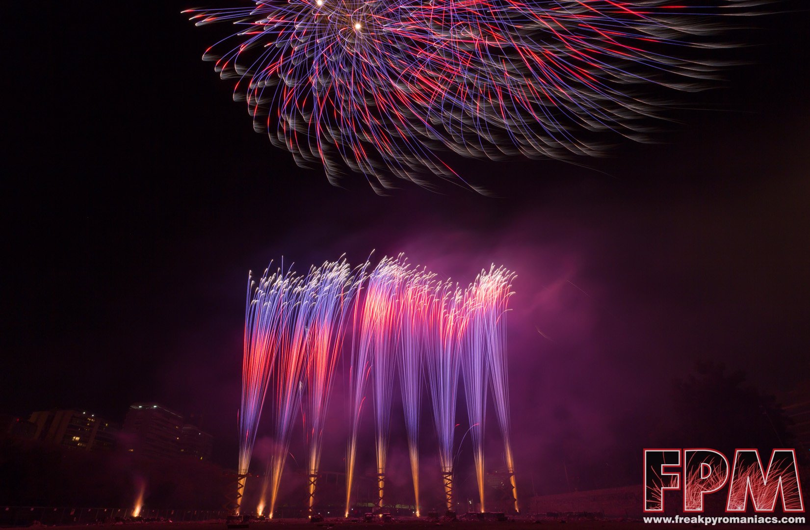 Nit del Foc pirotecnia Marti