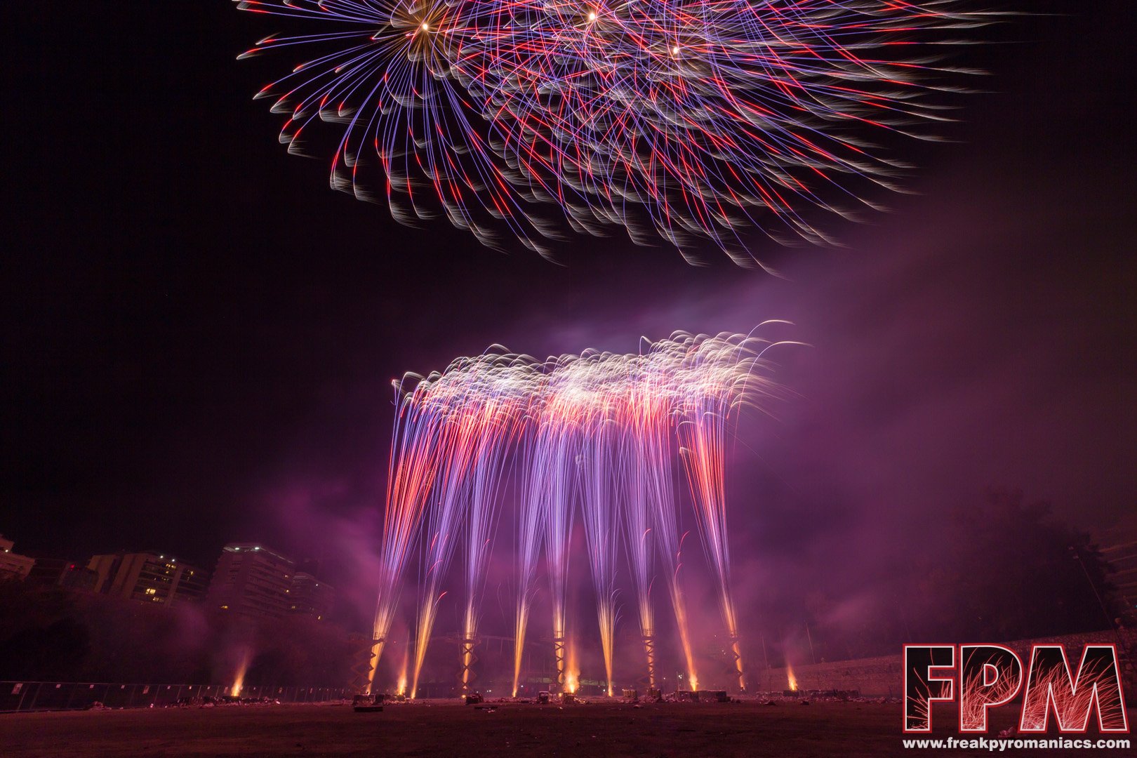 Nit del Foc pirotecnia Marti