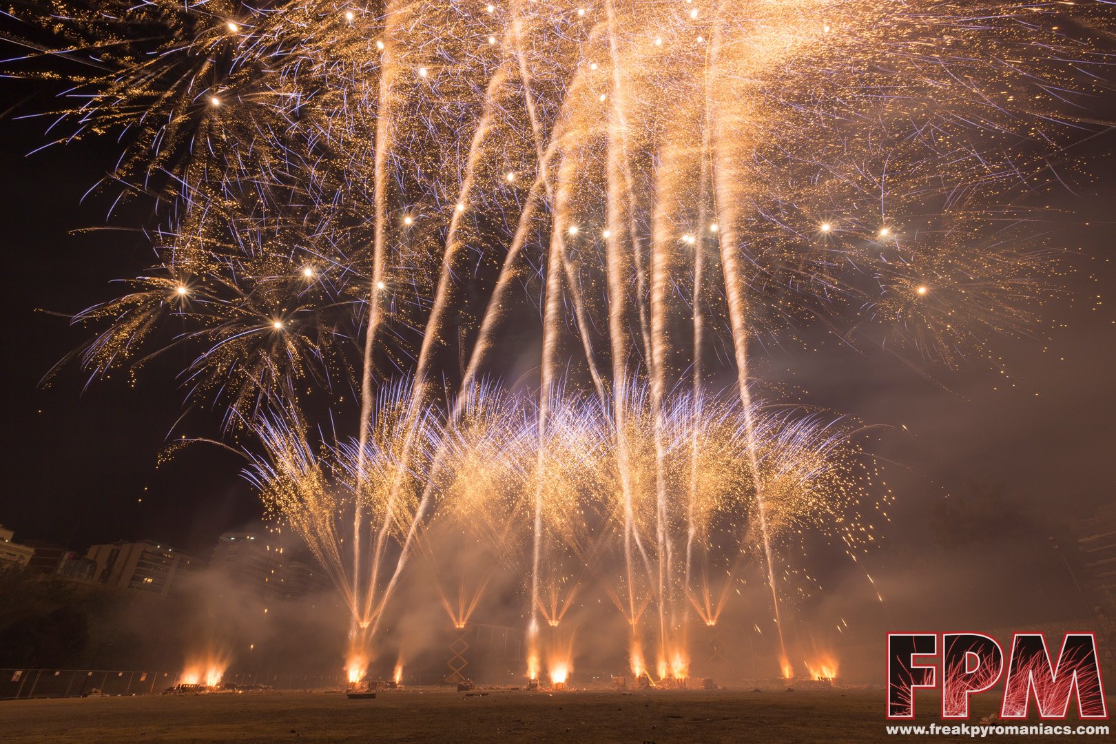 Nit del Foc pirotecnia Marti