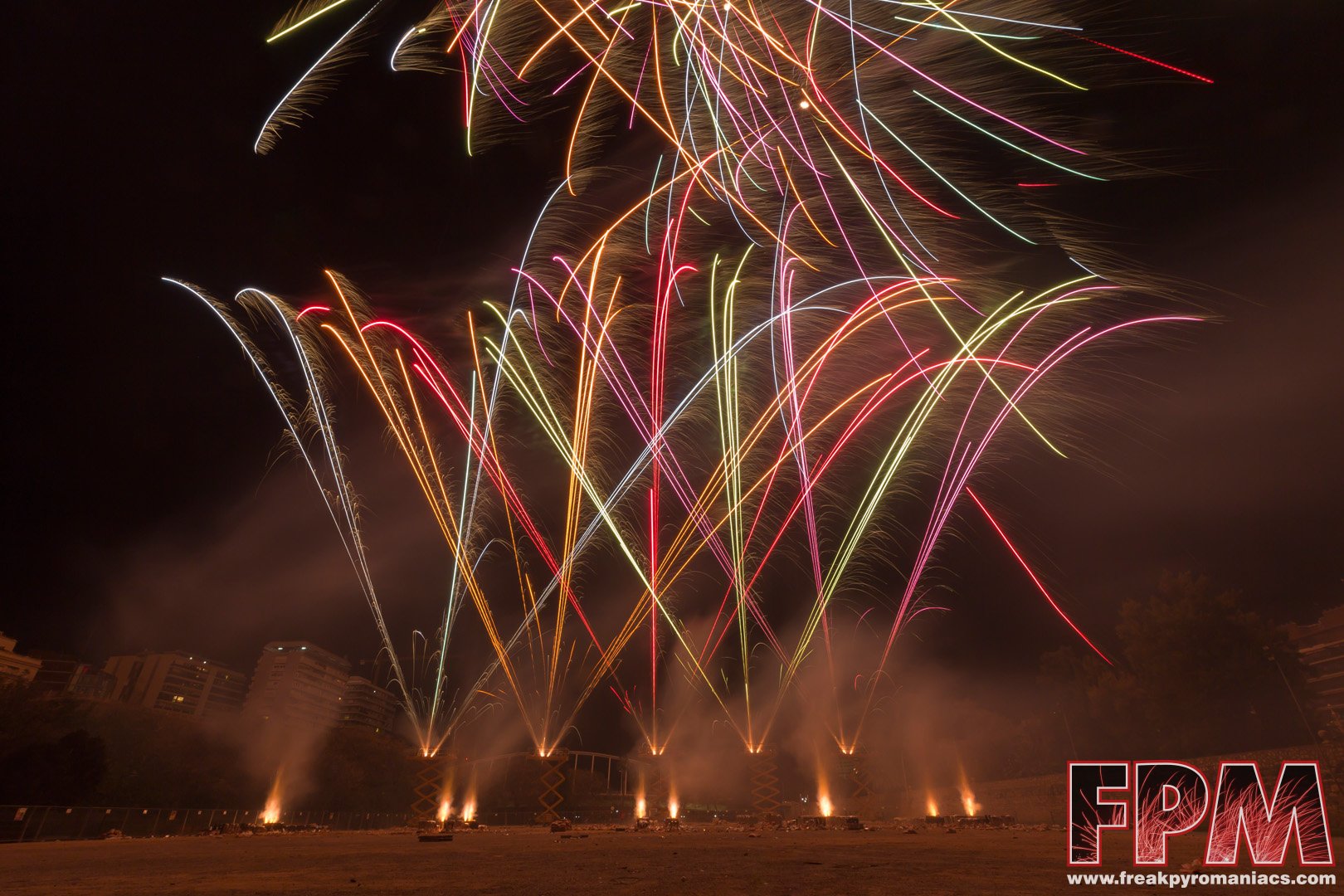 Nit del Foc pirotecnia Marti