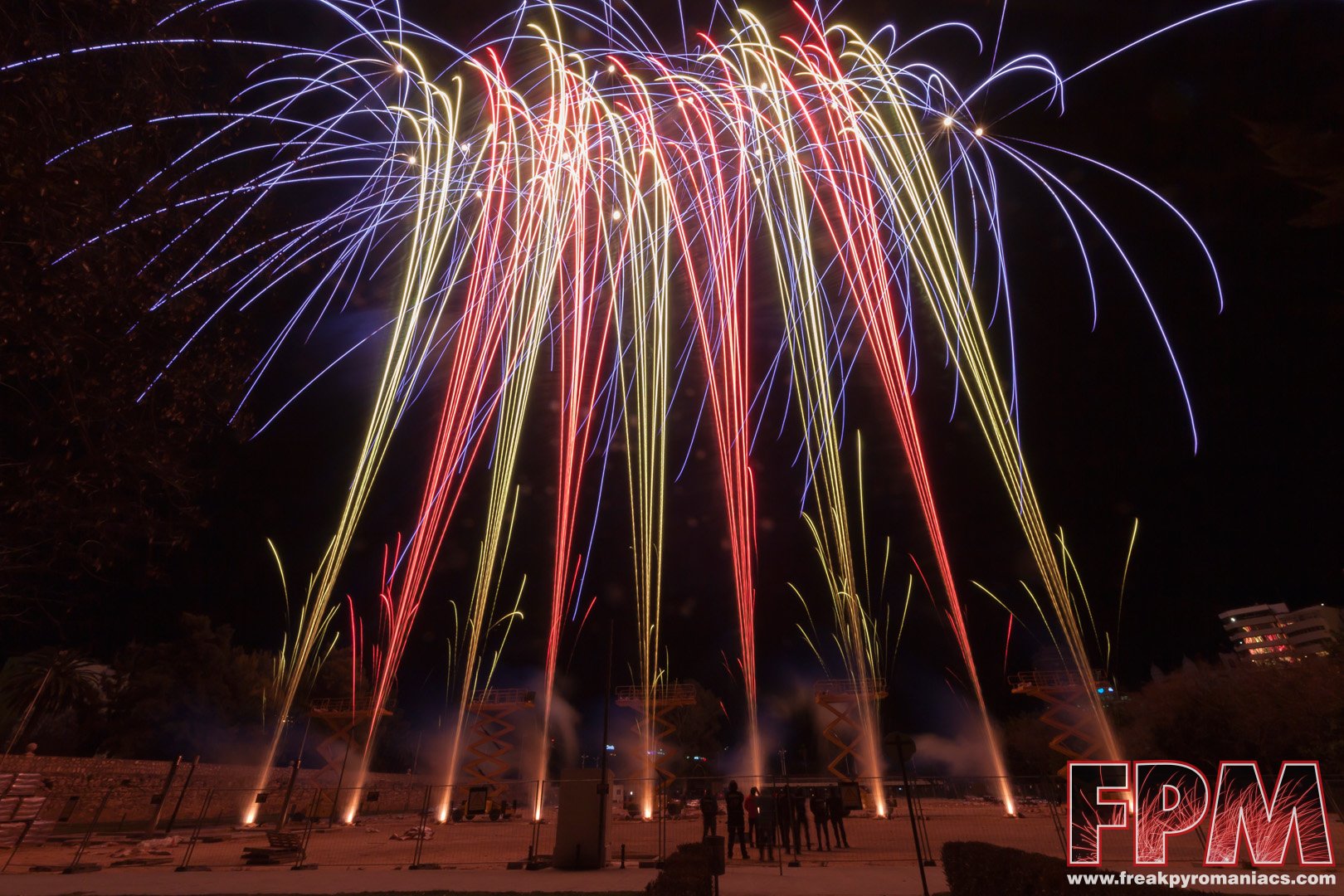 Nit del Foc pirotecnia Marti