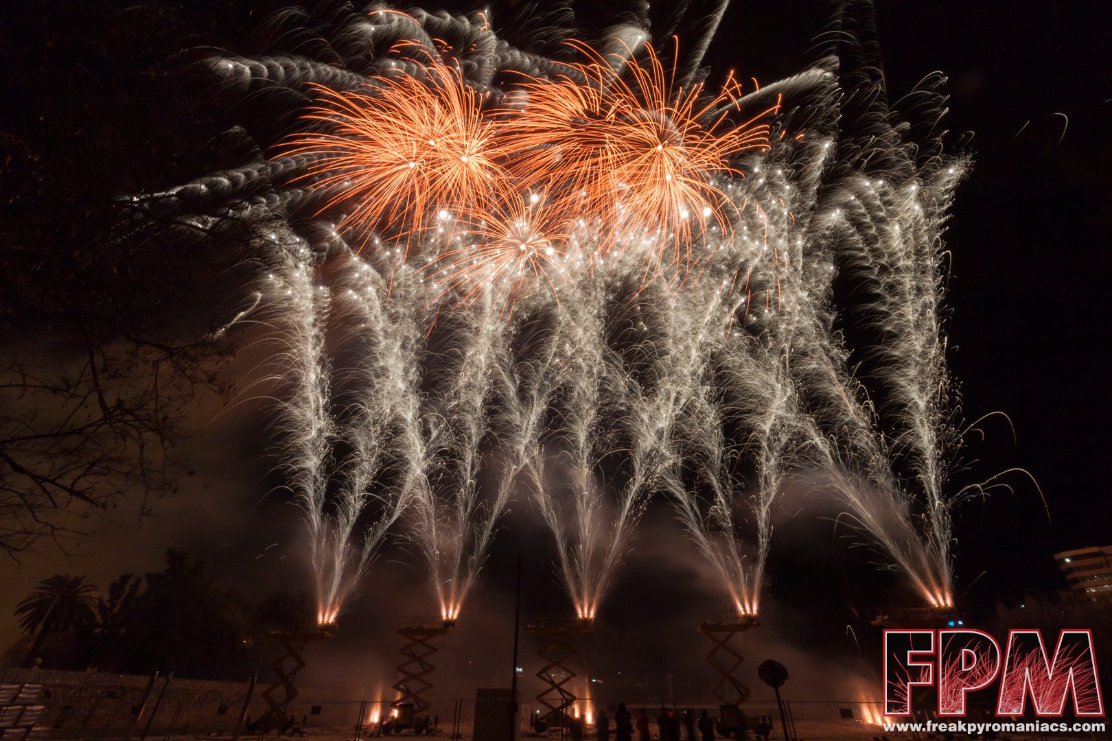 Nit del Foc pirotecnia Marti