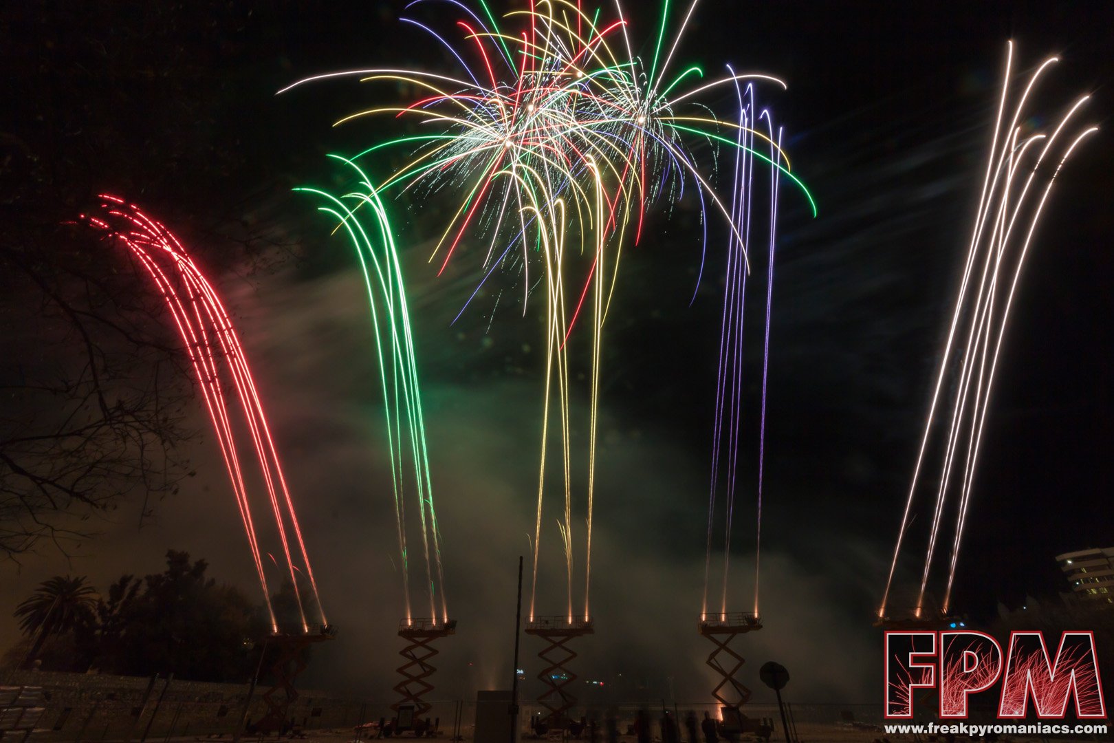 Nit del Foc pirotecnia Marti