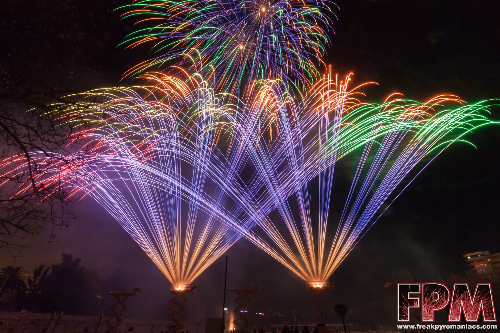 Nit del Foc pirotecnia Marti