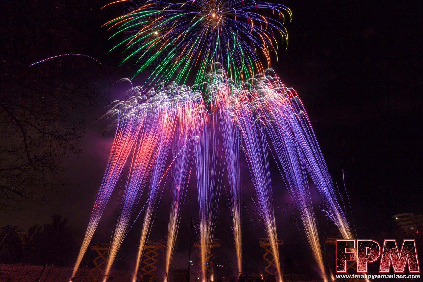 Nit del Foc pirotecnia Marti