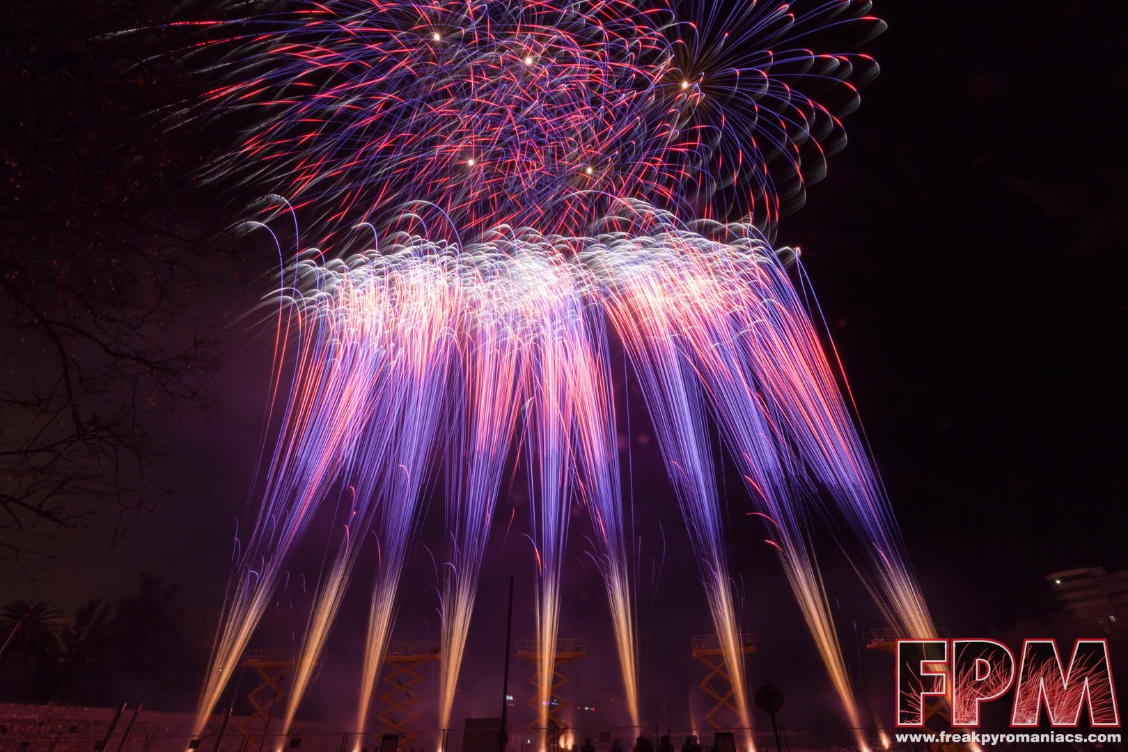Nit del Foc pirotecnia Marti