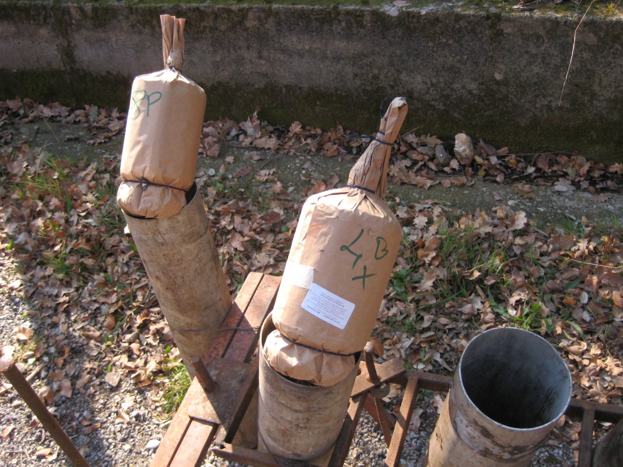 Opbouw avondshow Boccia & Nappi.