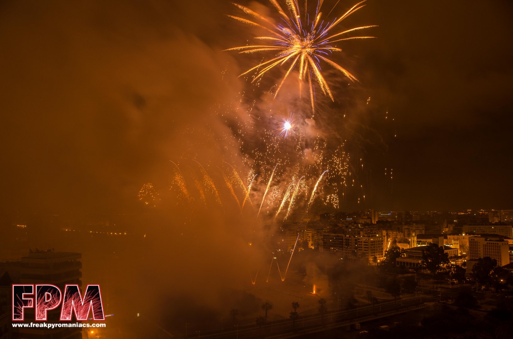 Pirotecnia Europla de Belgida - Castillo- Las Fallas 2016