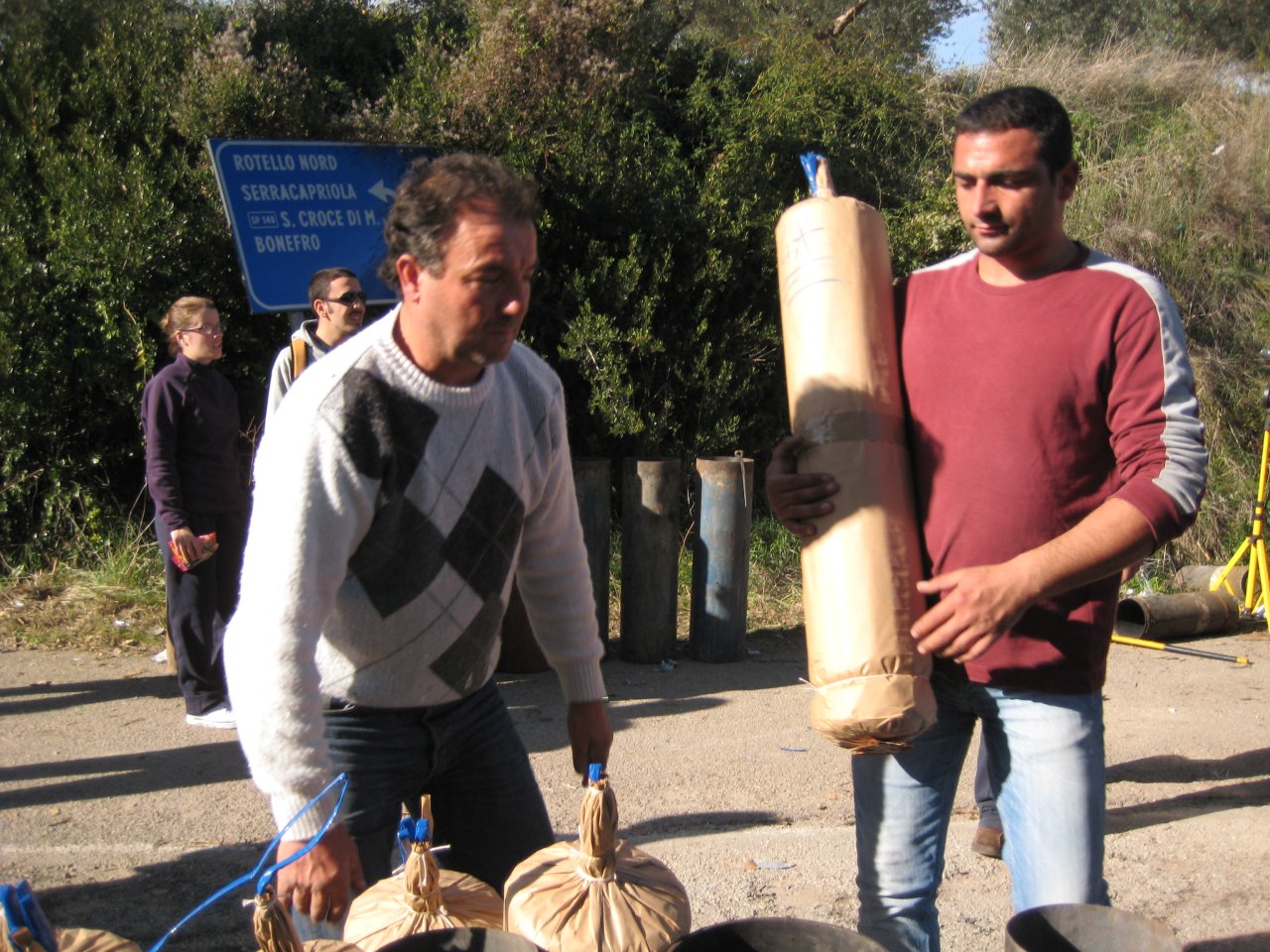 Rotello 15 november 2009 opbouw fratelli Di Candia.