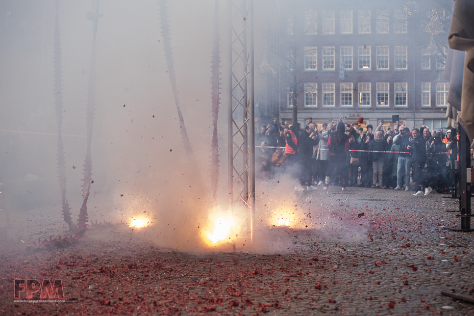 Vuurwerk Amsterdam 02-01-2025