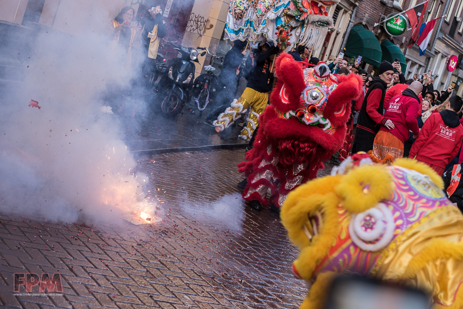 Vuurwerk Amsterdam 02-01-2025