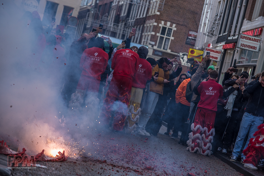 Vuurwerk Amsterdam 02-01-2025