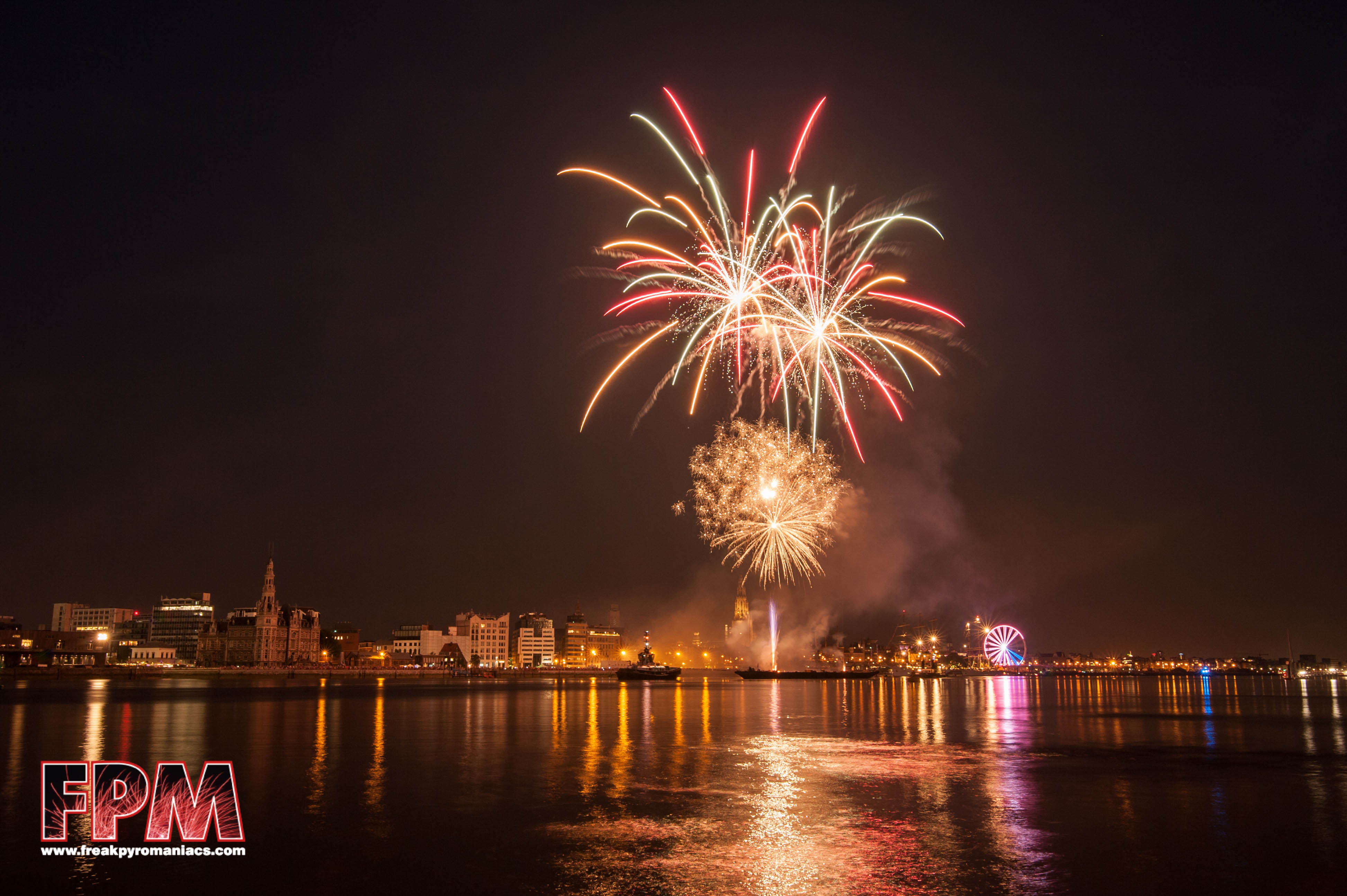 Vuurwerk Antwerpen - 23-07-2022