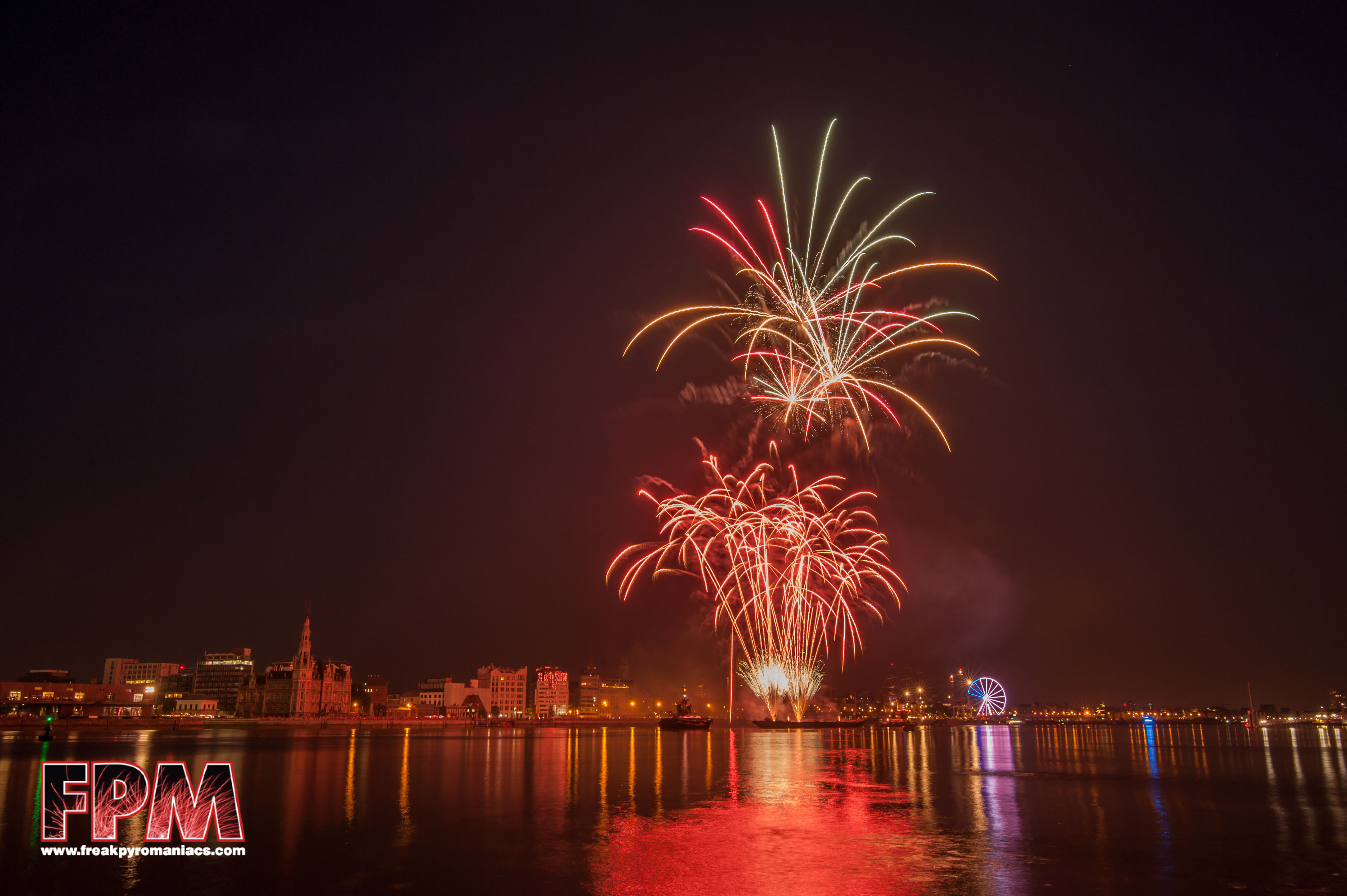 Vuurwerk Antwerpen - 23-07-2022