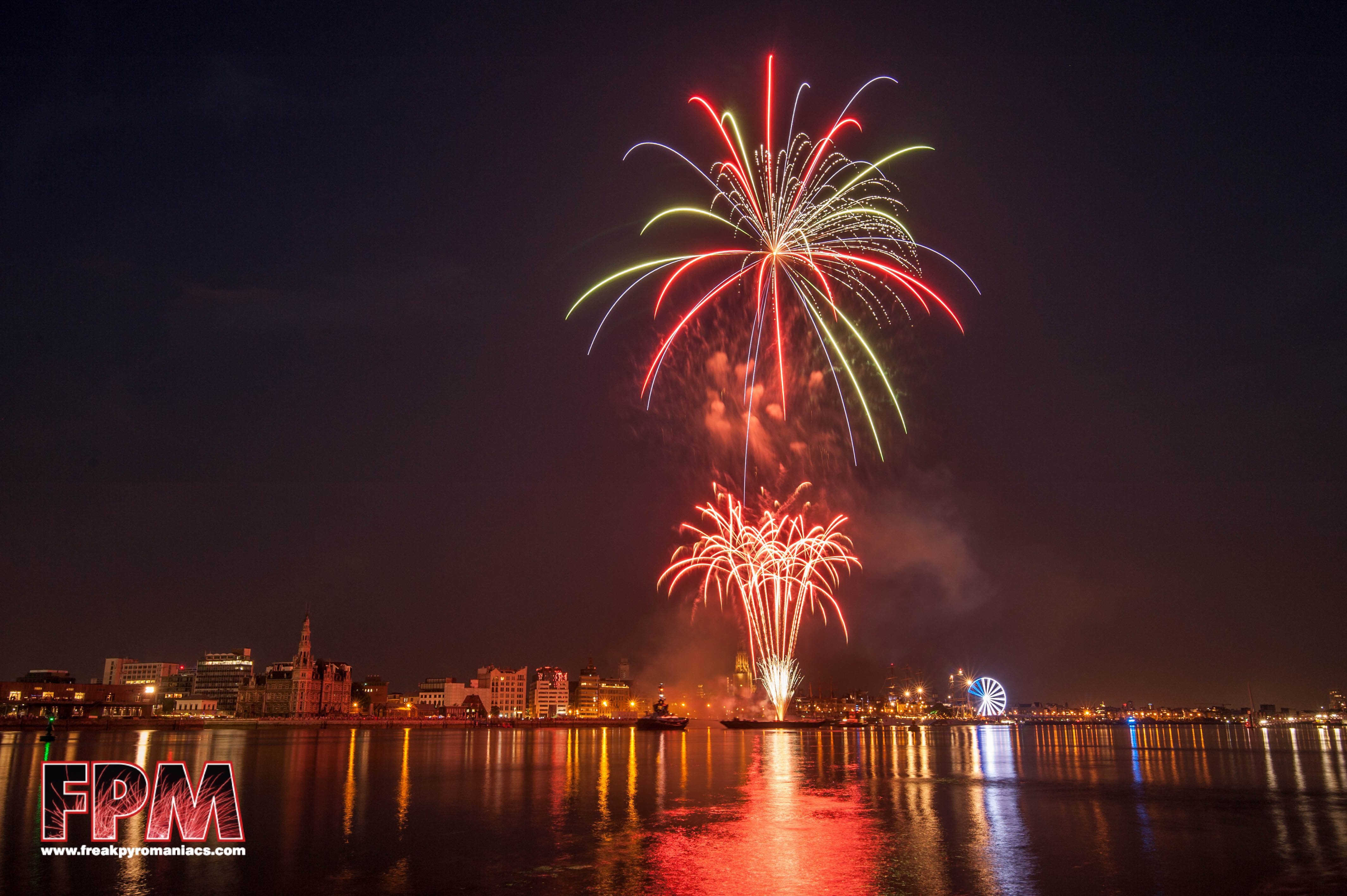 Vuurwerk Antwerpen - 23-07-2022