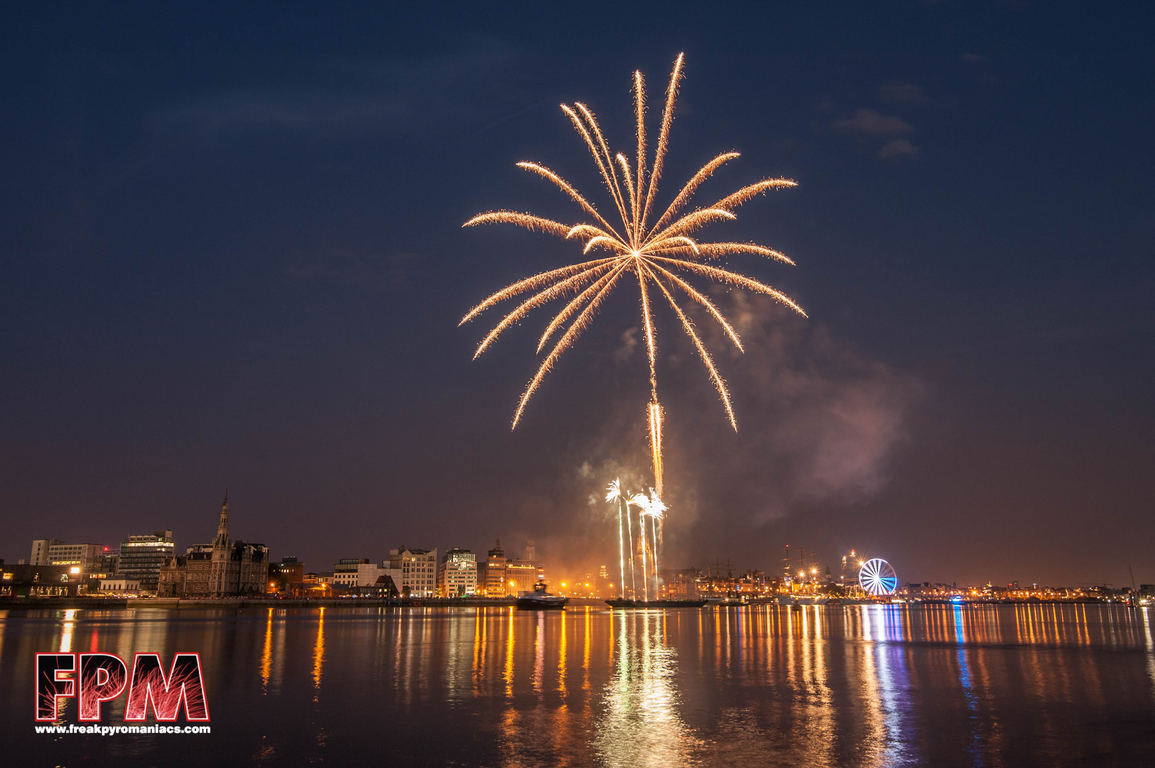 Vuurwerk Antwerpen - 23-07-2022