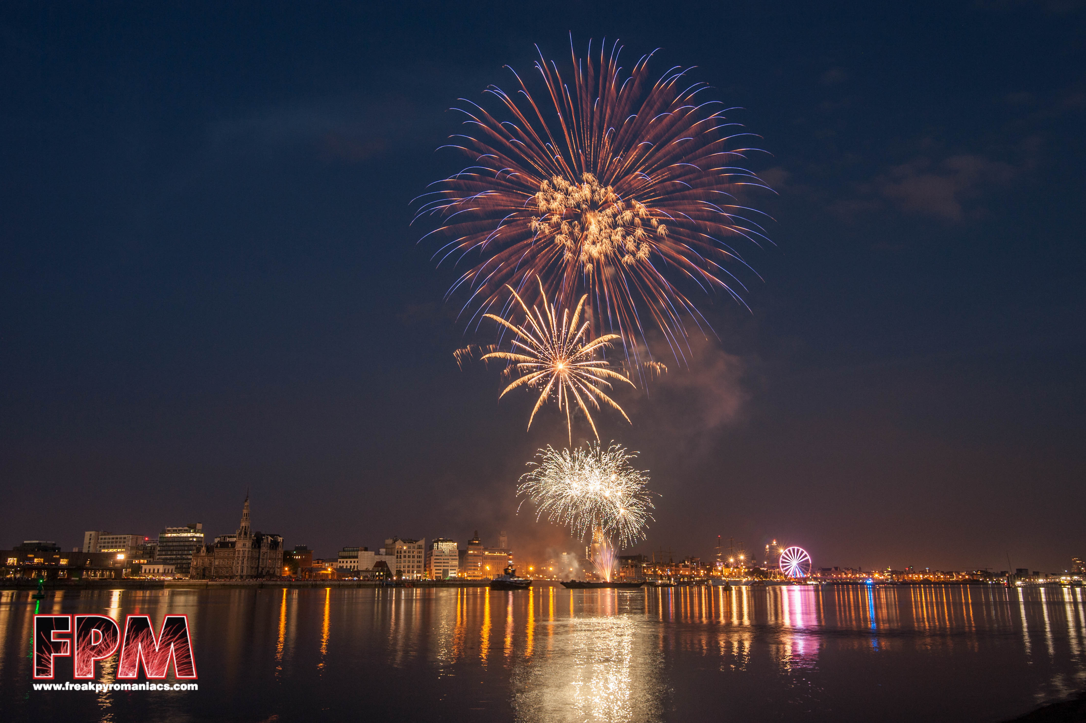 Vuurwerk Antwerpen - 23-07-2022