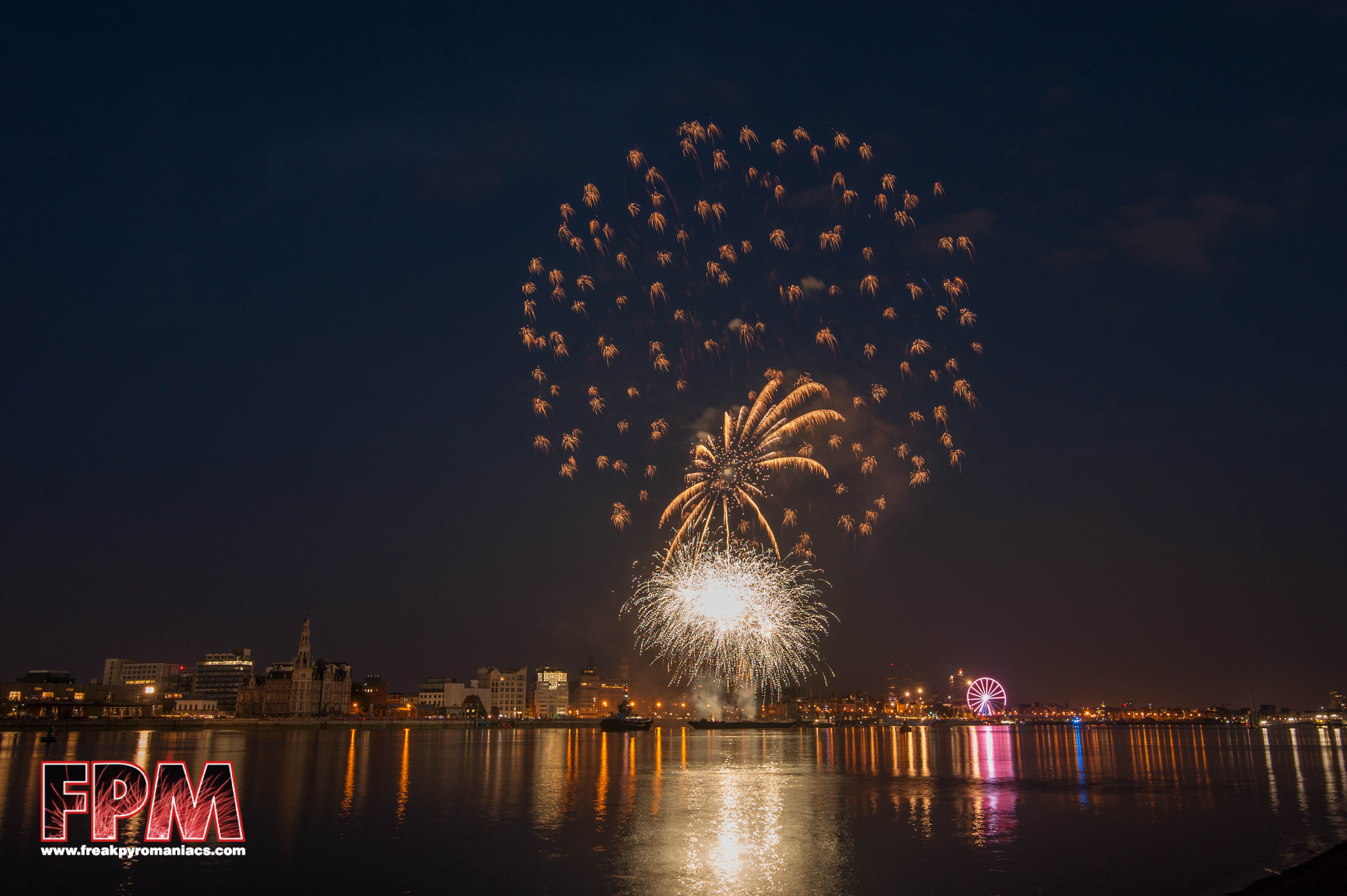 Vuurwerk Antwerpen - 23-07-2022