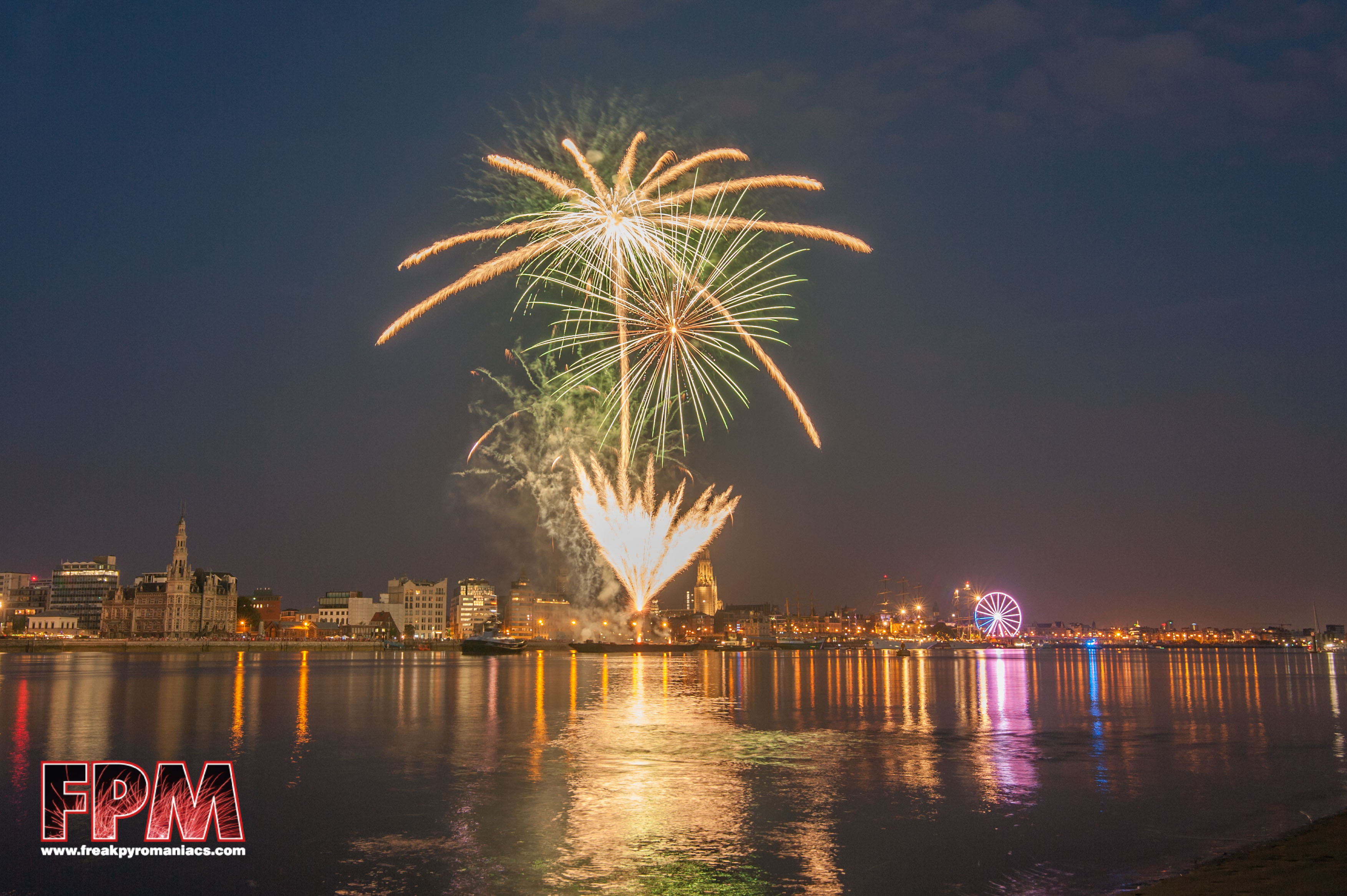 Vuurwerk Antwerpen - 23-07-2022