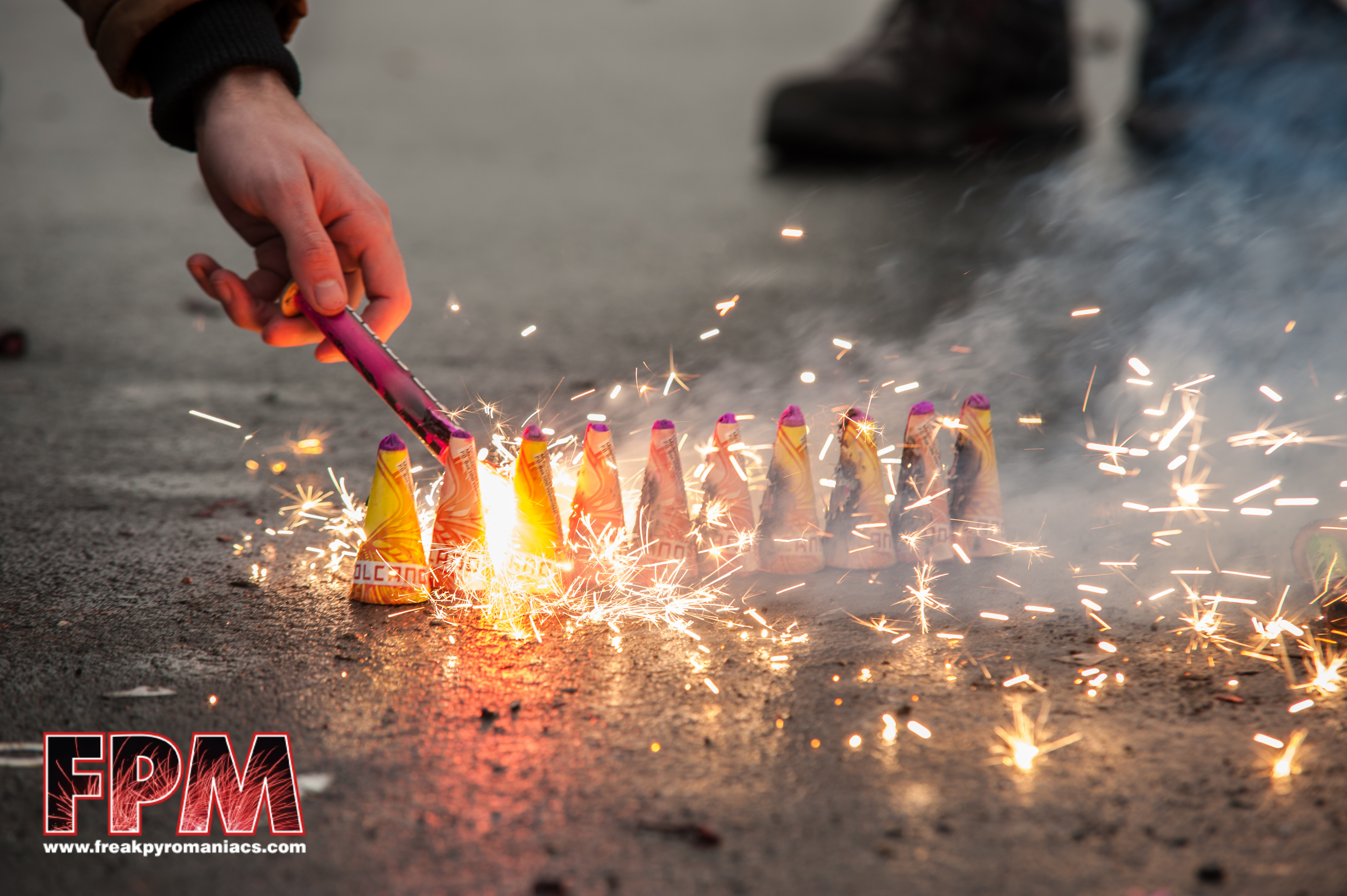 Vuurwerkdemonstratie 12-12-2020 Malieveld