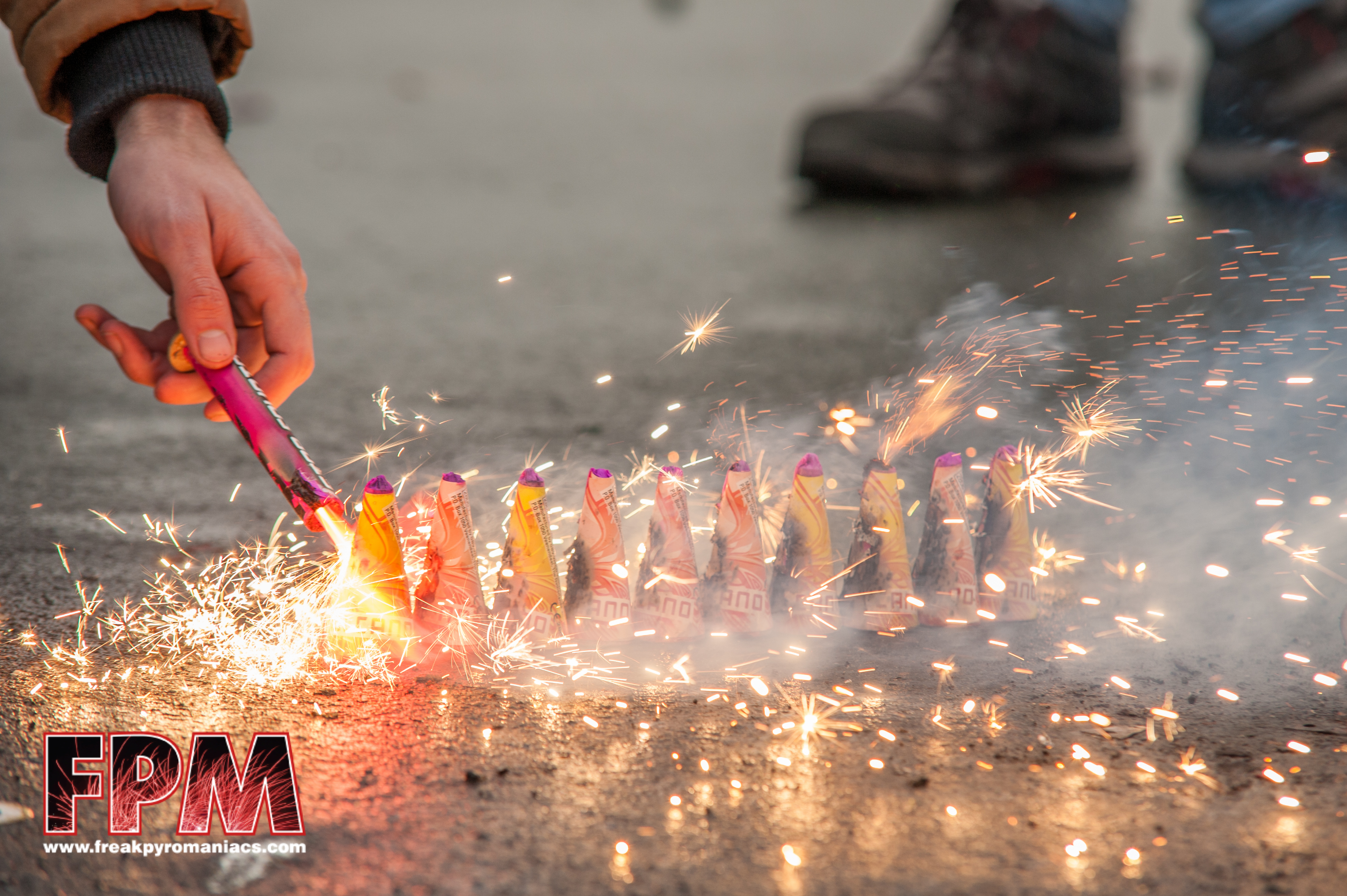 Vuurwerkdemonstratie 12-12-2020 Malieveld