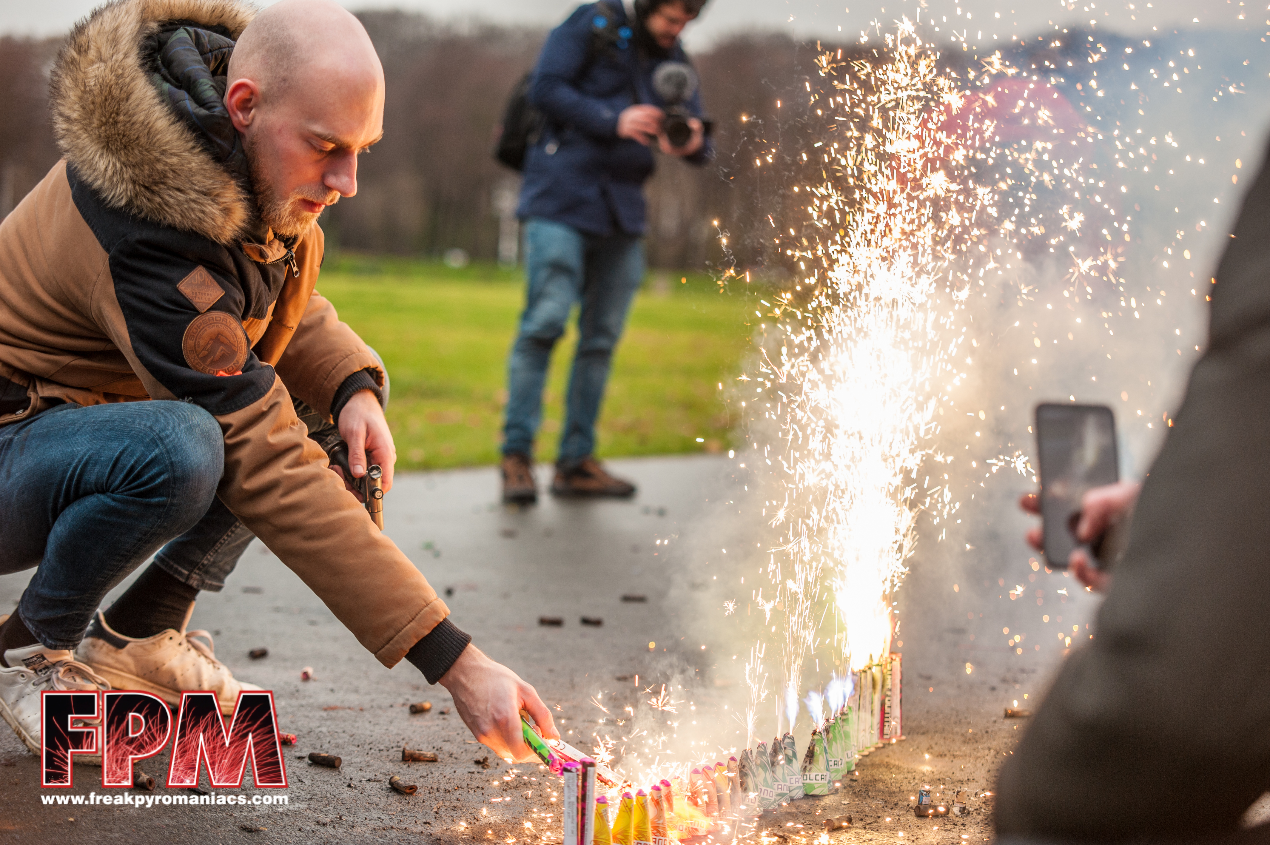 Vuurwerkdemonstratie 12-12-2020 Malieveld